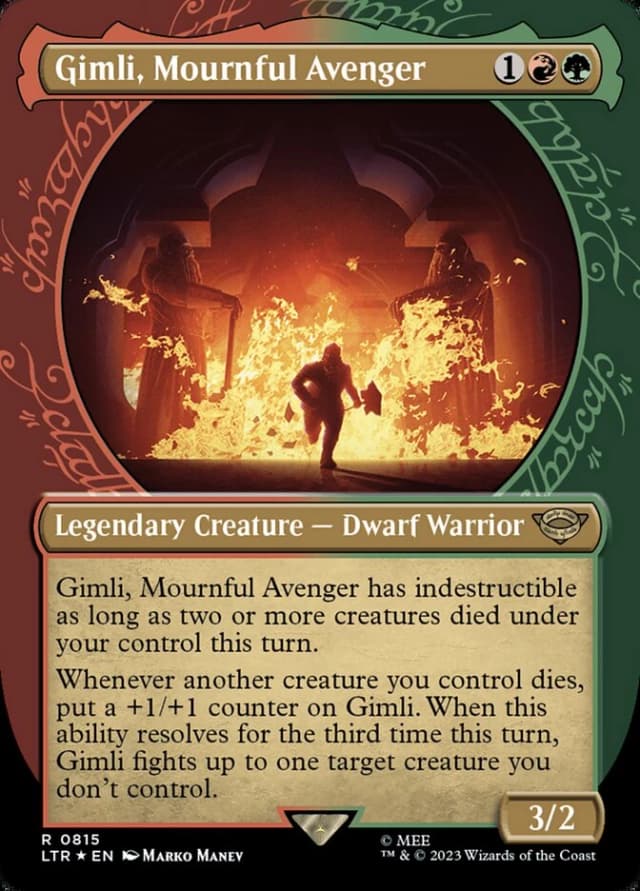 Gimli, Mournful Avenger image