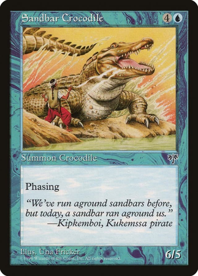 Sandbar Crocodile image