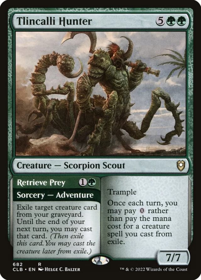 Tlincalli Hunter // Retrieve Prey image