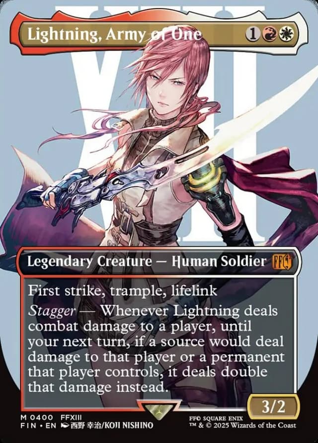 Lightning, Army of One image