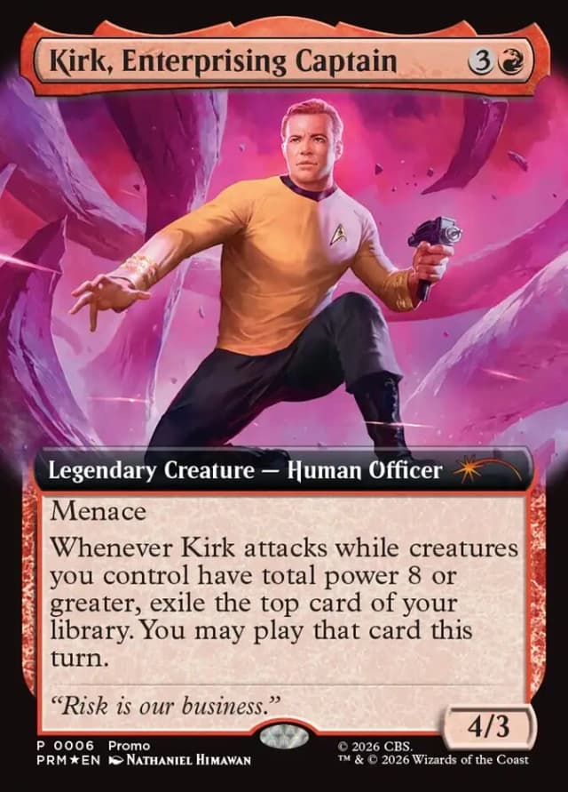 Kirk, Enterprising Captain image