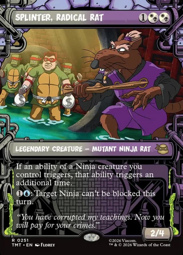 Splinter, Radical Rat image