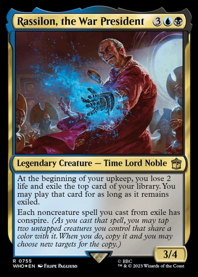 Rassilon, the War President image