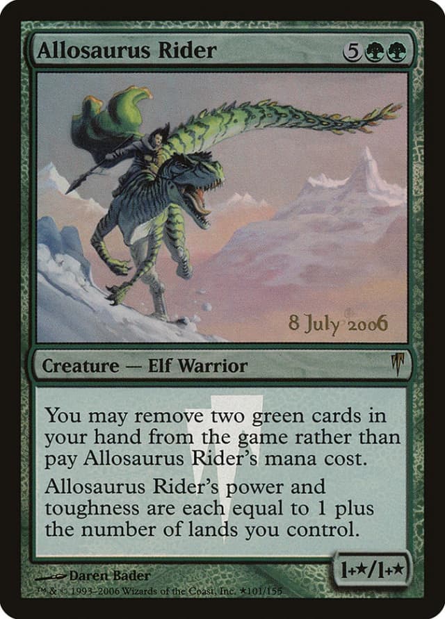 Allosaurus Rider image