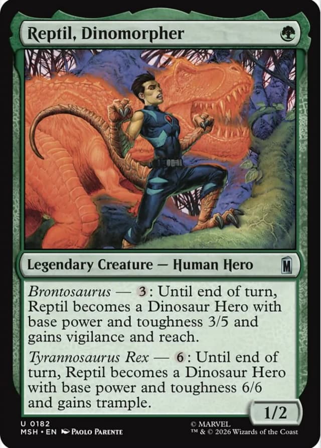 Reptil, Dinomorpher image