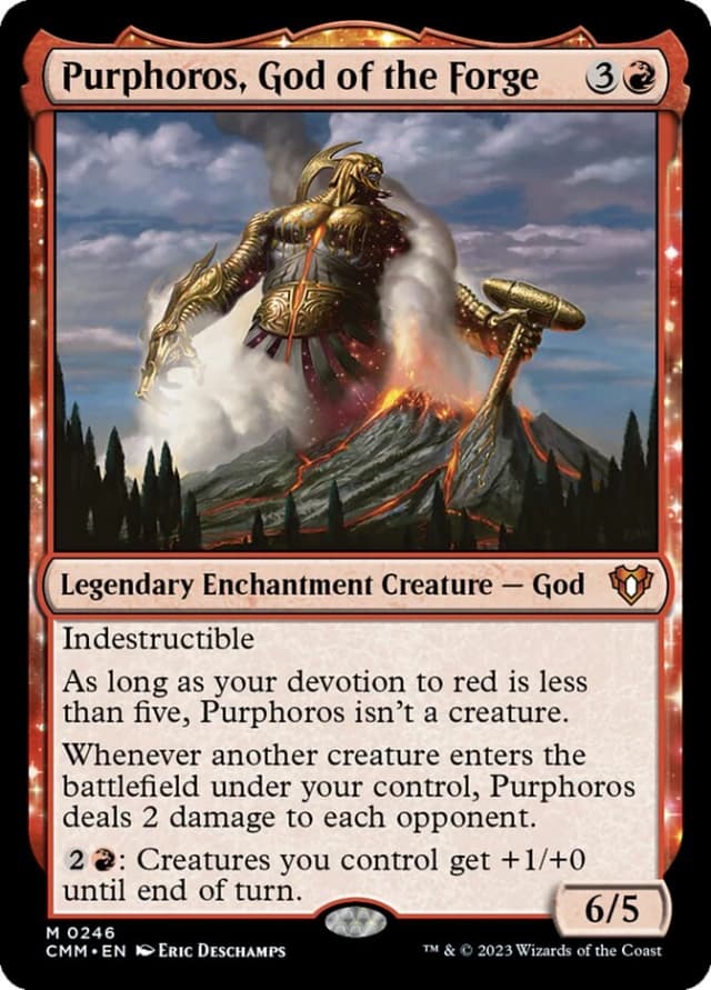 Purphoros, God of the Forge image