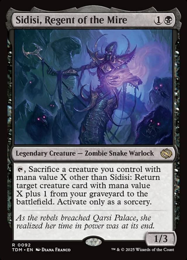 Sidisi, Regent of the Mire image