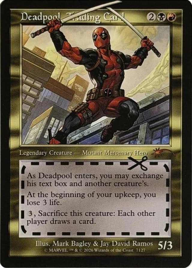 Deadpool, Trading Card image