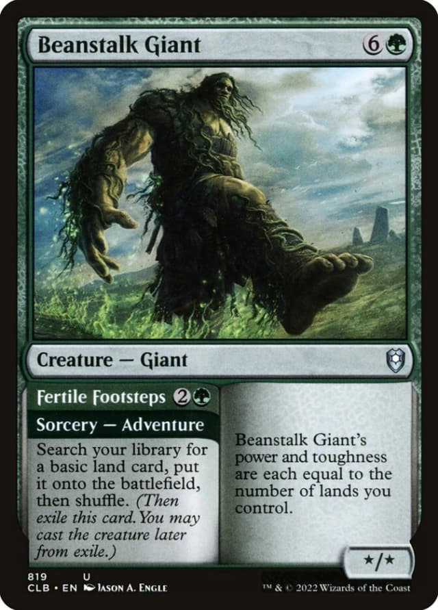 Beanstalk Giant // Fertile Footsteps image