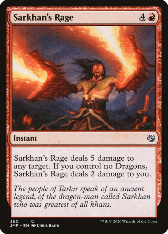 Sarkhan's Rage image