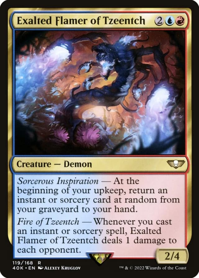 Exalted Flamer of Tzeentch image