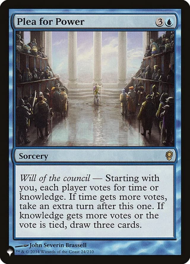Plea for Power image