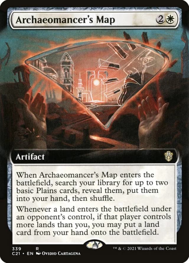 Archaeomancer's Map image