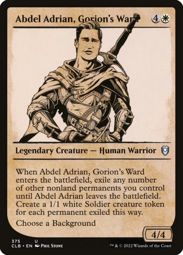 Abdel Adrian, Gorion's Ward image