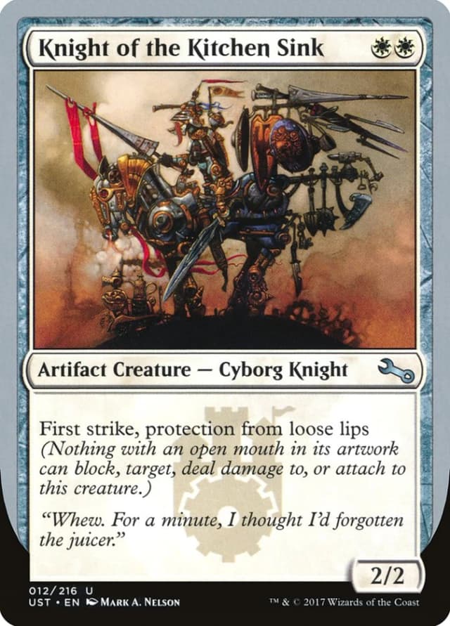 Knight of the Kitchen Sink image