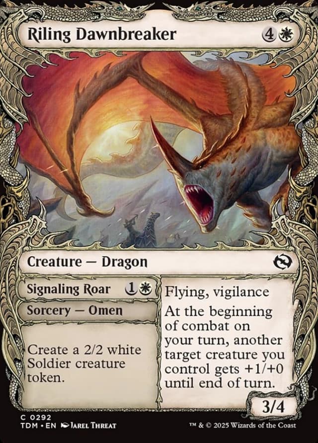 Riling Dawnbreaker // Signaling Roar image
