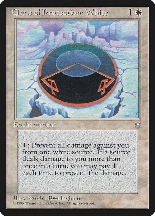 Circle of Protection: White image