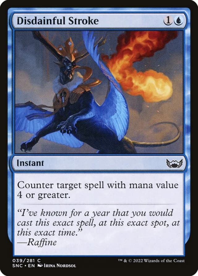 Disdainful Stroke image