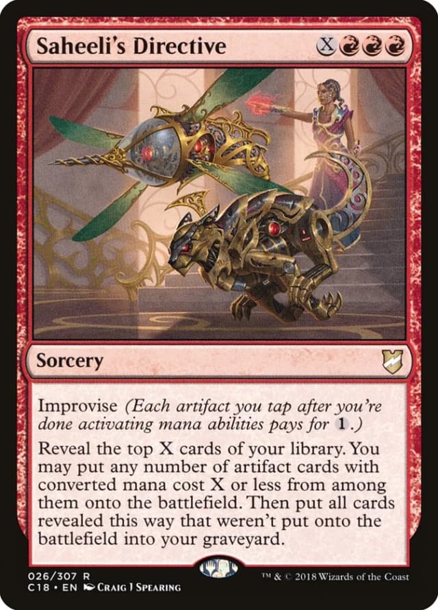 Saheeli's Directive image