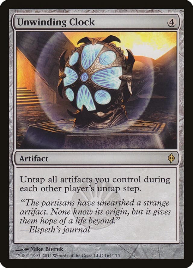 Unwinding Clock image