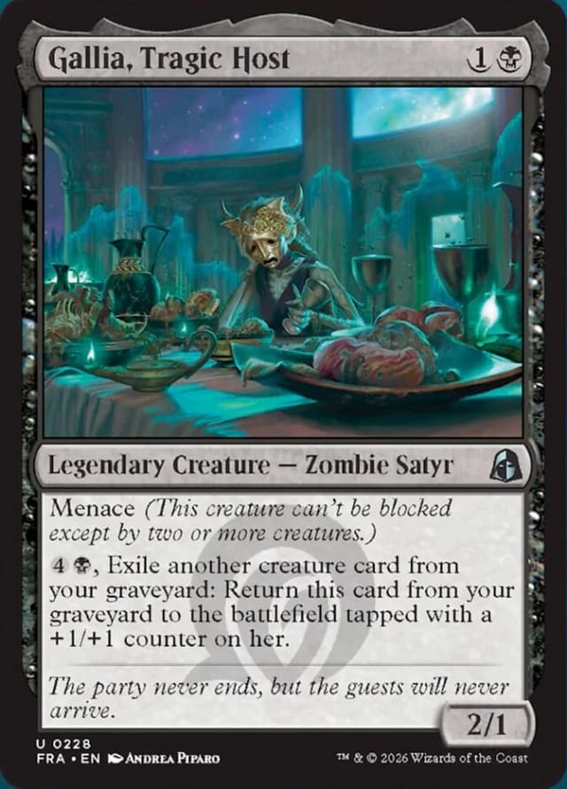 Gallia, Tragic Host image