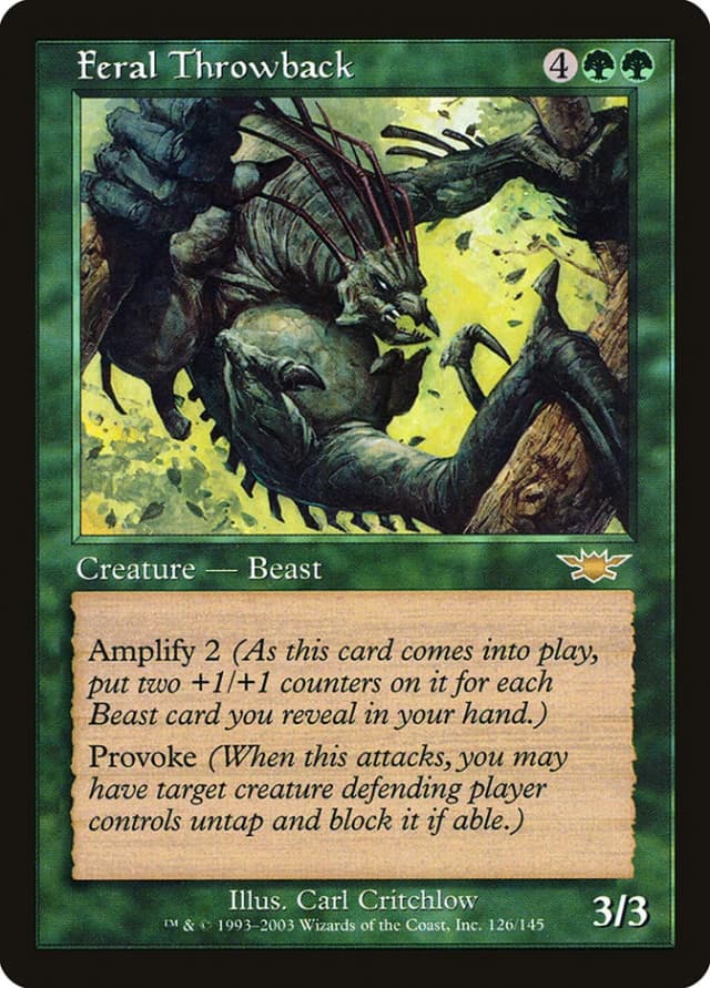 Feral Throwback image