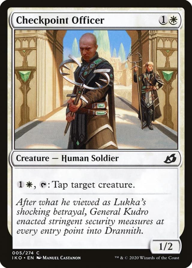 Checkpoint Officer image