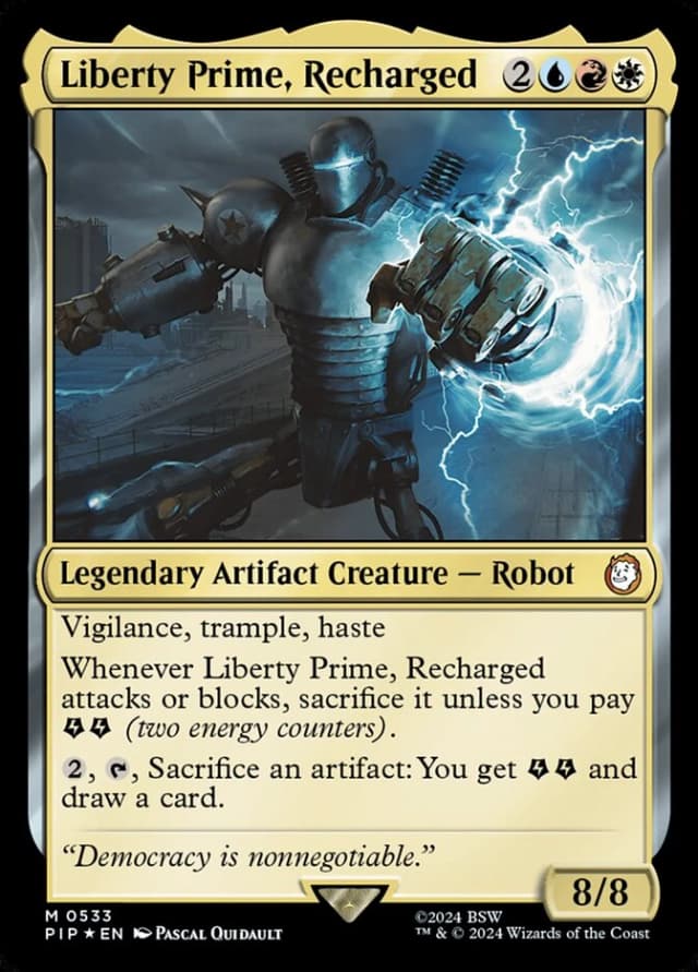 Liberty Prime, Recharged image