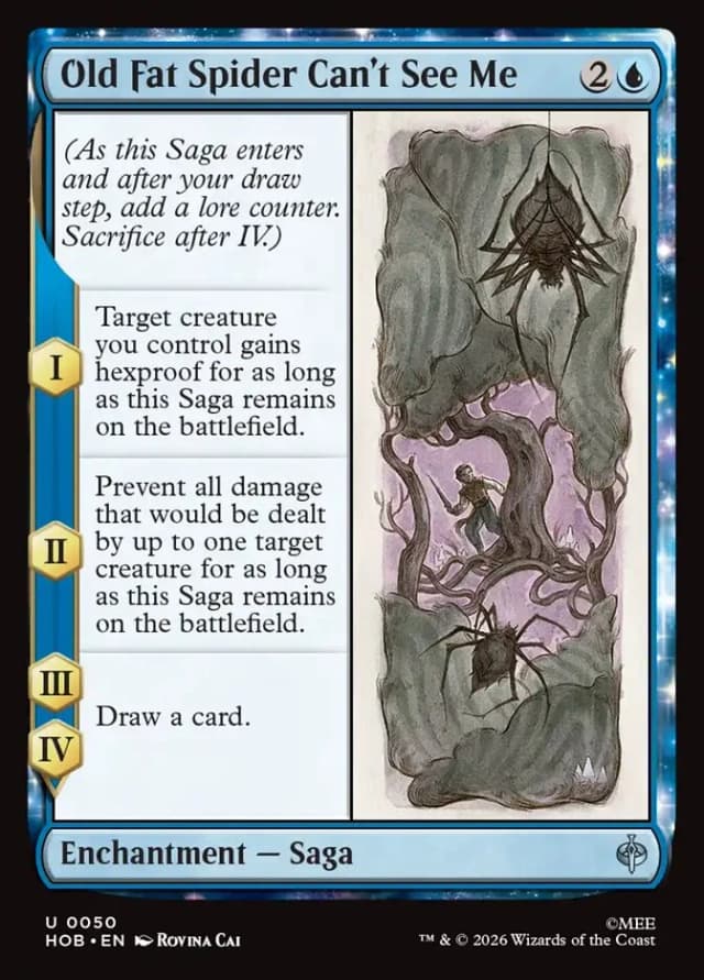Old Fat Spider Can't See Me image