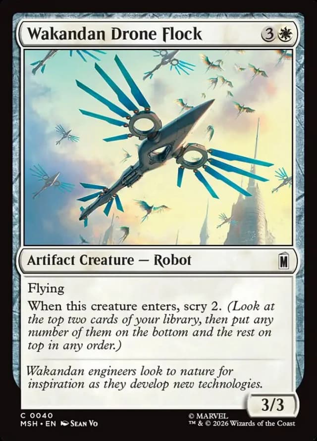 Wakandan Drone Flock image