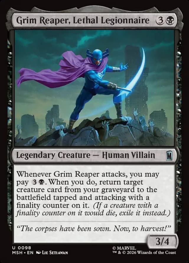 Grim Reaper, Lethal Legionnaire image