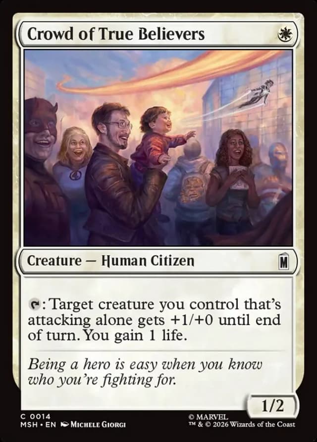 Crowd of True Believers image