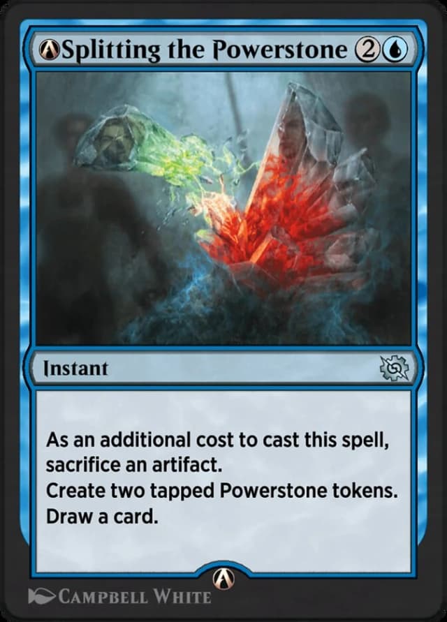 A-Splitting the Powerstone image