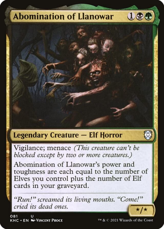 Abomination of Llanowar image