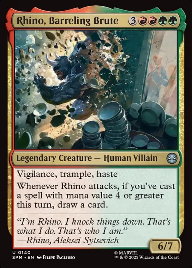 Rhino, Barreling Brute image