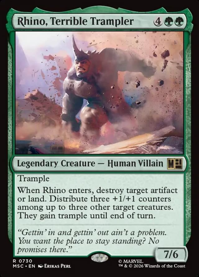 Rhino, Terrible Trampler image