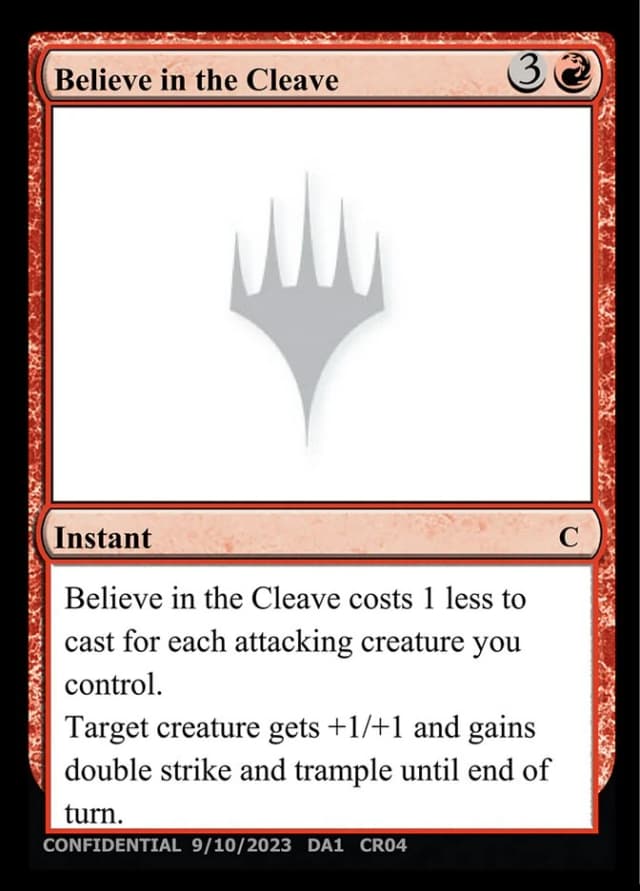 Believe in the Cleave image