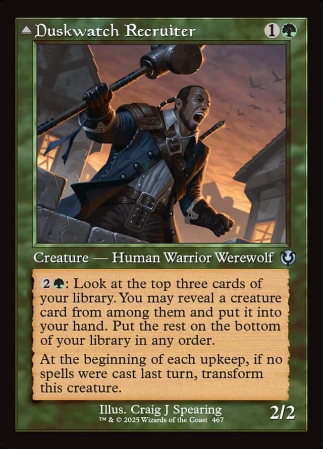 Duskwatch Recruiter // Krallenhorde Howler image