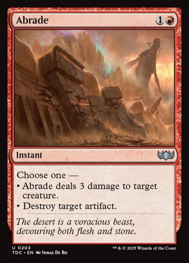 Abrade image