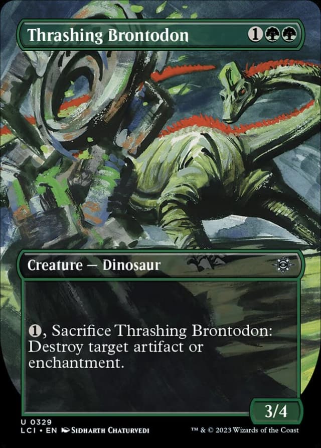 Thrashing Brontodon image