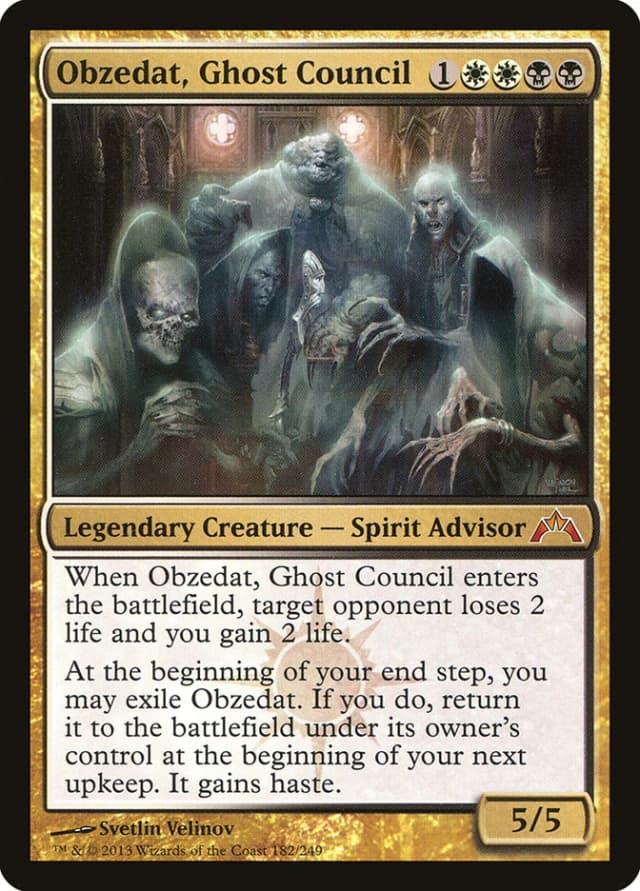 Obzedat, Ghost Council image