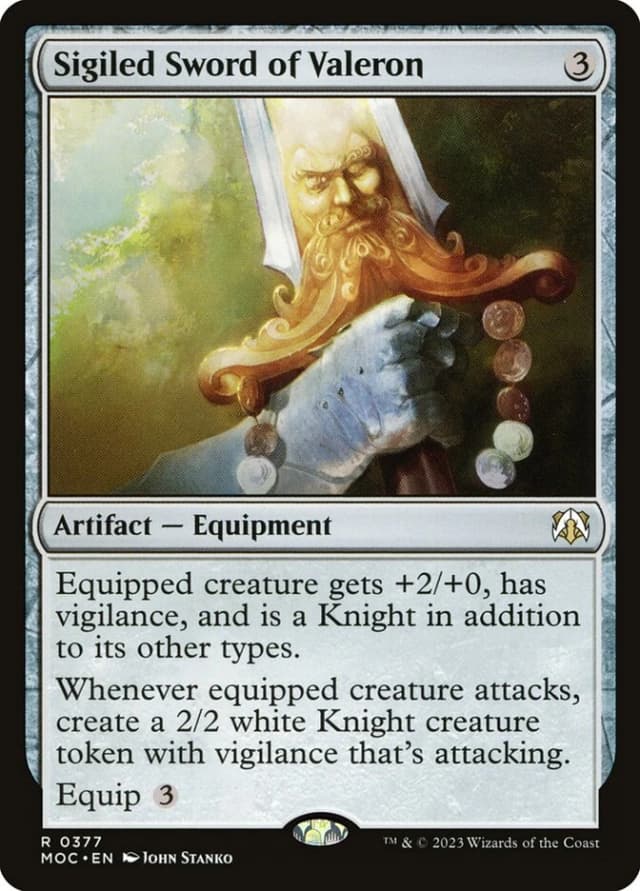Sigiled Sword of Valeron image