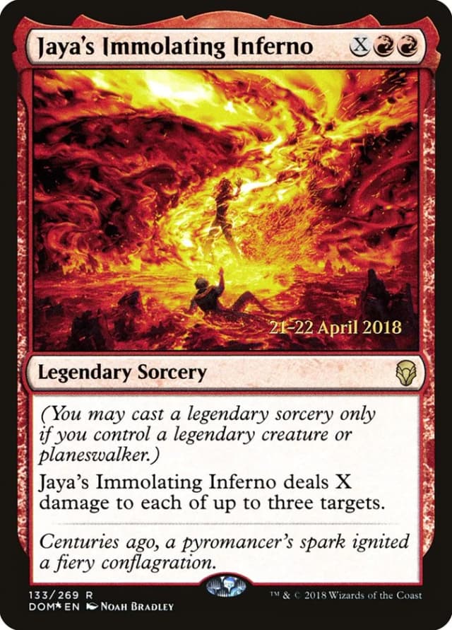 Jaya's Immolating Inferno image