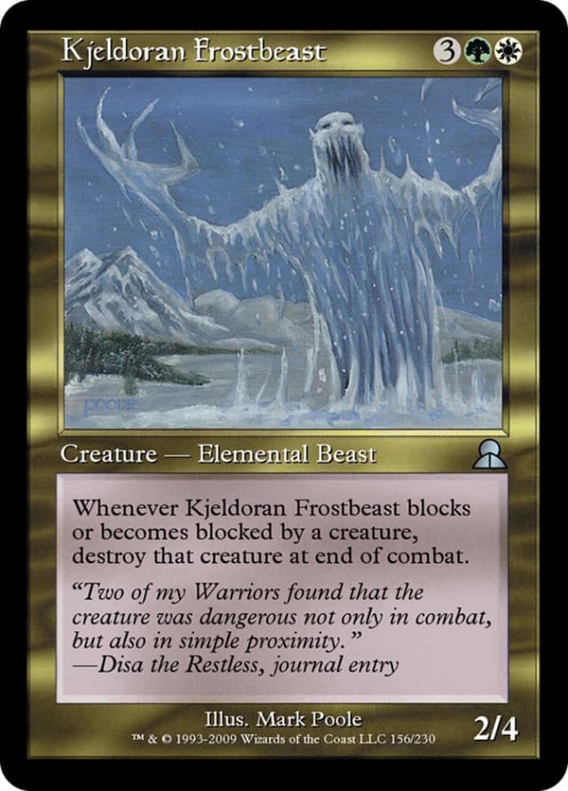 Kjeldoran Frostbeast image