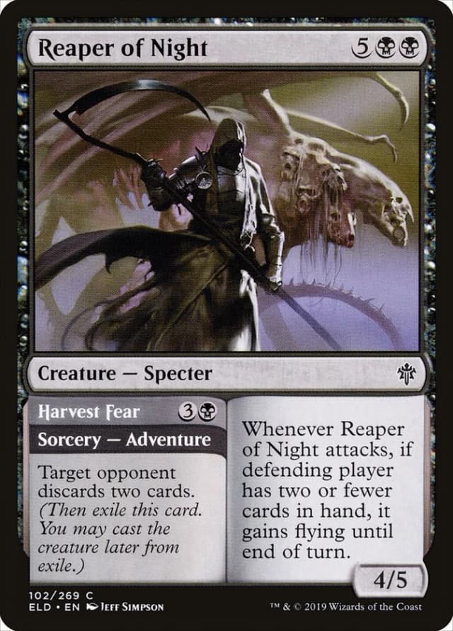 Reaper of Night // Harvest Fear image