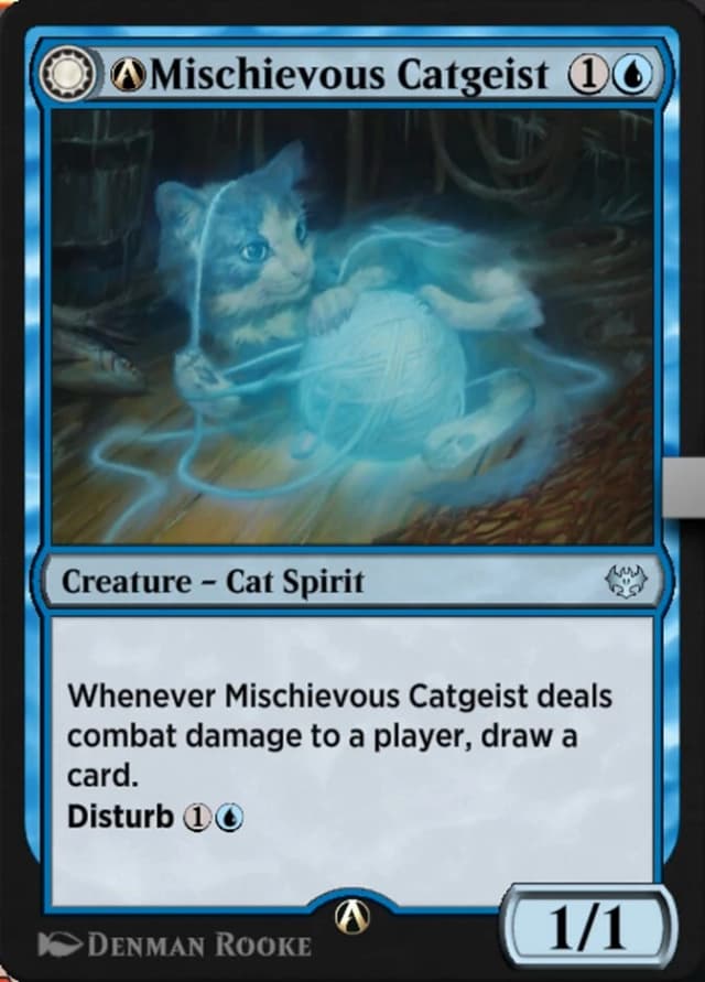 A-Mischievous Catgeist // A-Catlike Curiosity image