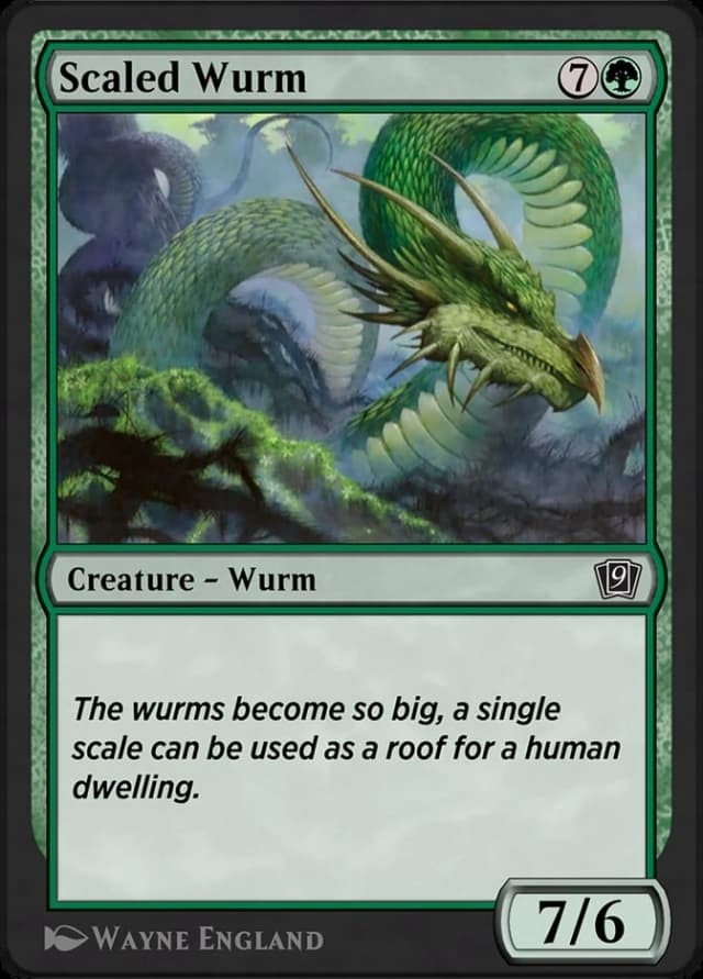Scaled Wurm image