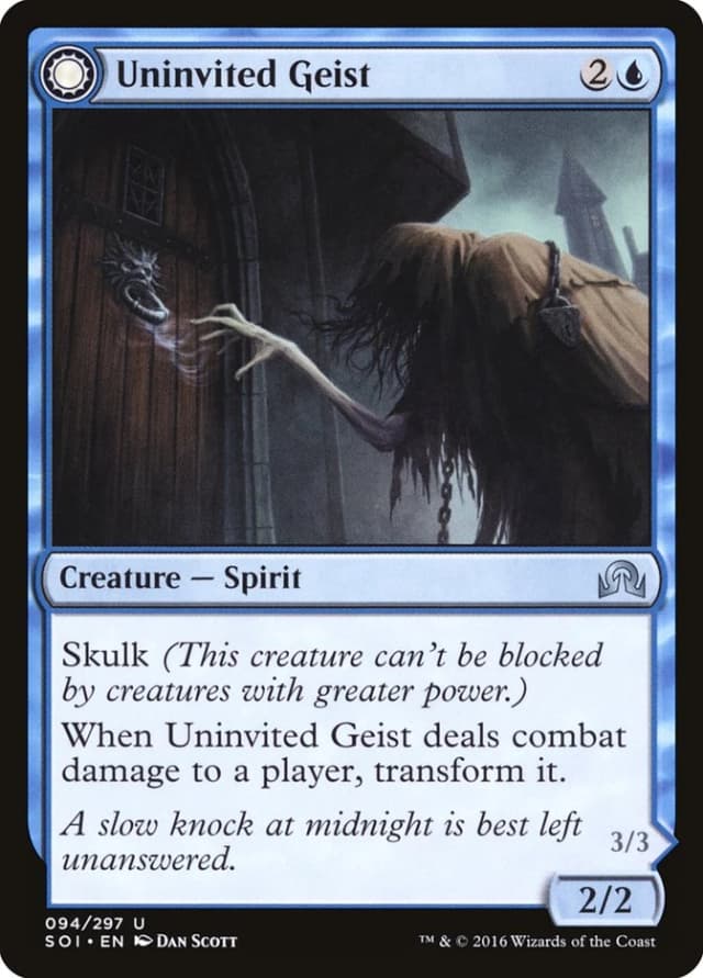 Uninvited Geist // Unimpeded Trespasser image