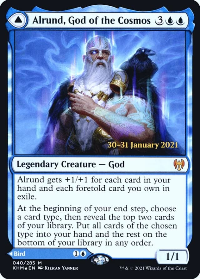 Alrund, God of the Cosmos // Hakka, Whispering Raven image