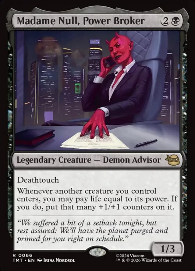 Madame Null, Power Broker image